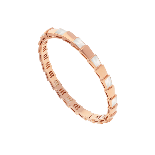 [Charm Aries Jewelry]SERPENTI BRACELET PINK GOLD MOP