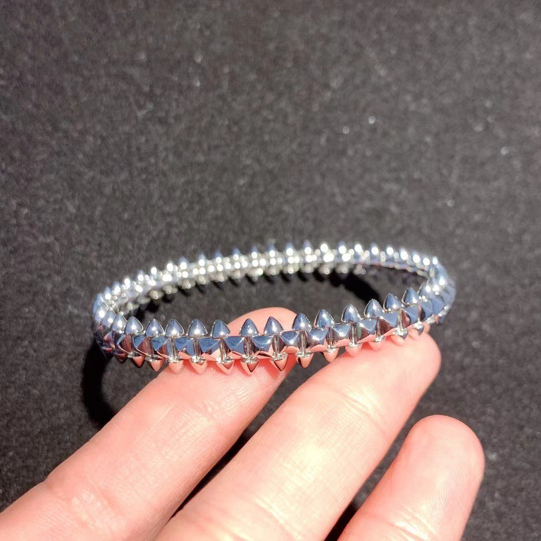 [Charm Aries Jewelry]CLASH SILVER BRACELET