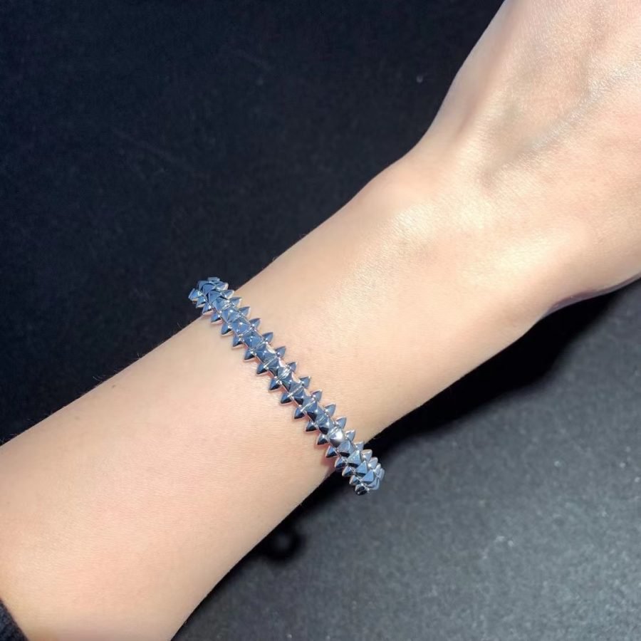 [Charm Aries Jewelry]CLASH SILVER BRACELET
