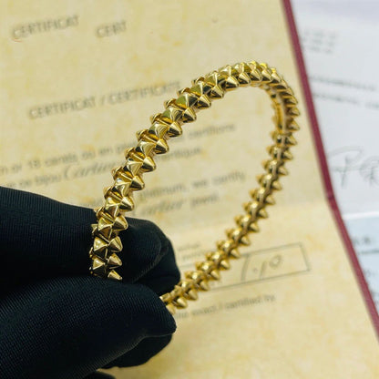 [Charm Aries Jewelry]CLASH GOLD BRACELET
