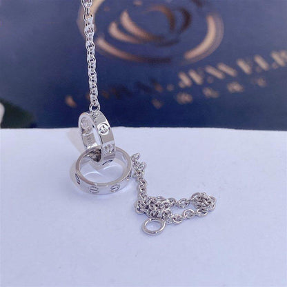 [Charm Aries Jewelry]LOVE BRACELET DOUBLE RING