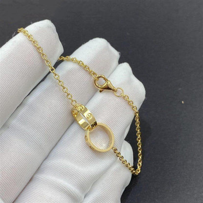 [Charm Aries Jewelry]LOVE BRACELET DOUBLE RING