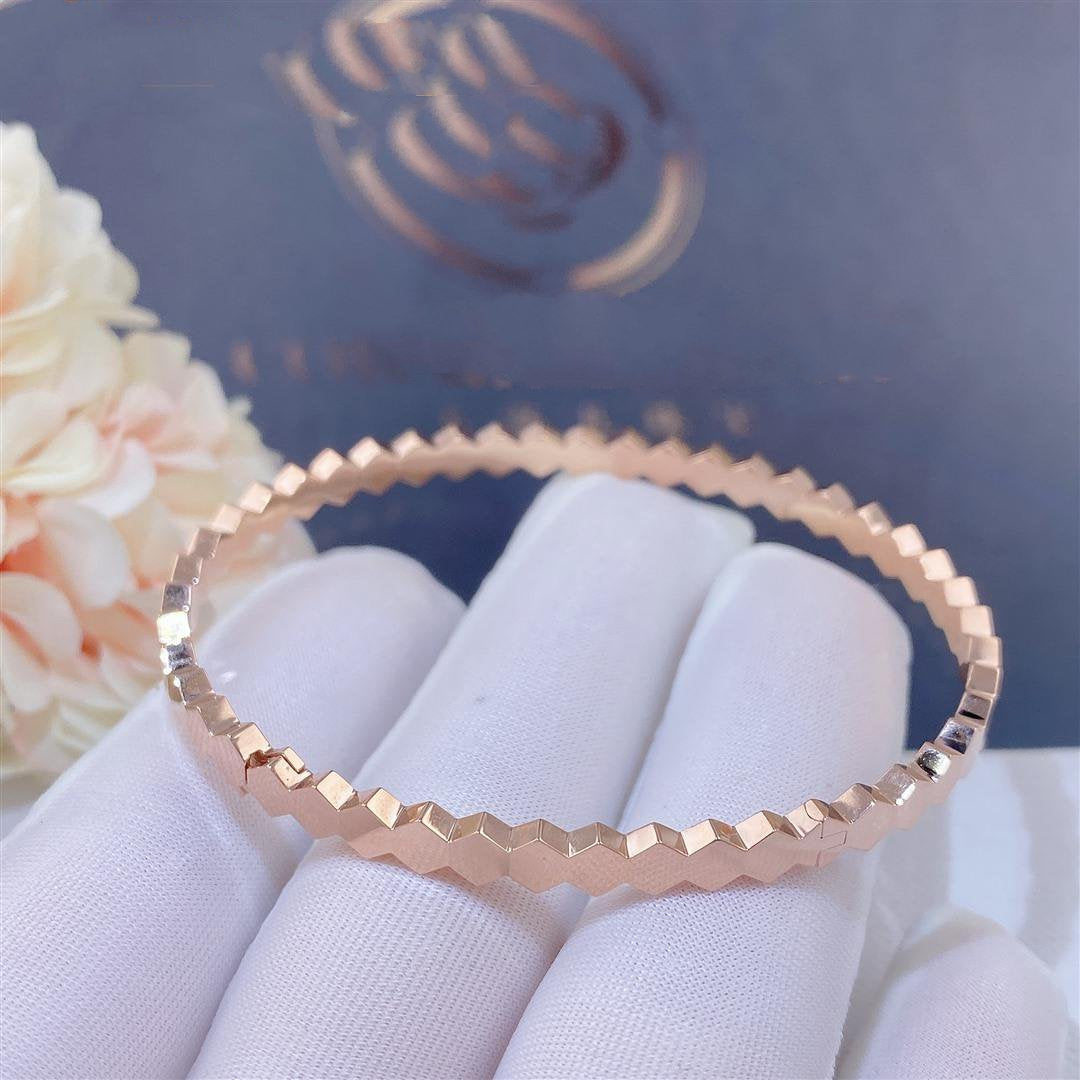 [Charm Aries Jewelry]BEE LOVE PINK GOLD BRACELET