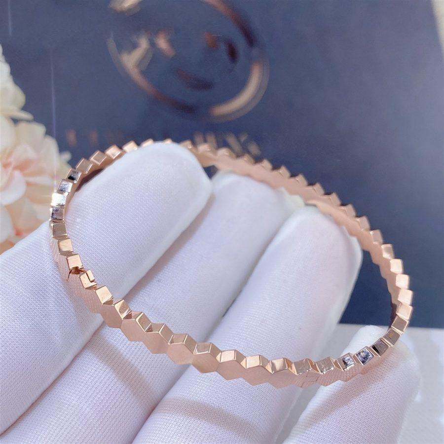 [Charm Aries Jewelry]BEE LOVE PINK GOLD BRACELET