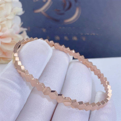 [Charm Aries Jewelry]BEE LOVE PINK GOLD BRACELET