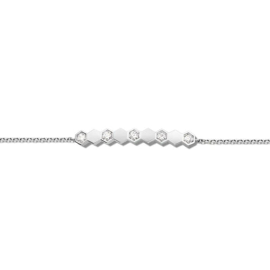 [Charm Aries Jewelry]BEE LOVE BRACELET DIAMOND