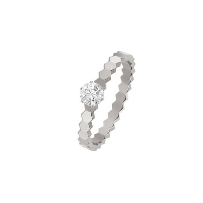 [Charm Aries Jewelry]BEE LOVE RING SILVER 1 DIAMOND