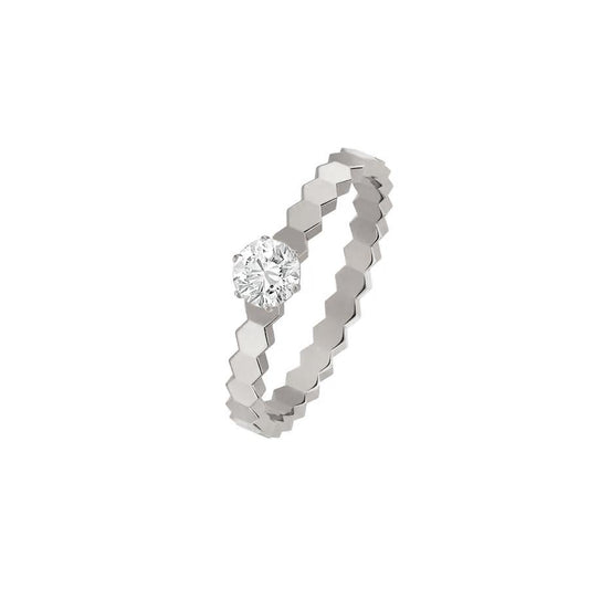 [Charm Aries Jewelry]BEE LOVE RING SILVER 1 DIAMOND
