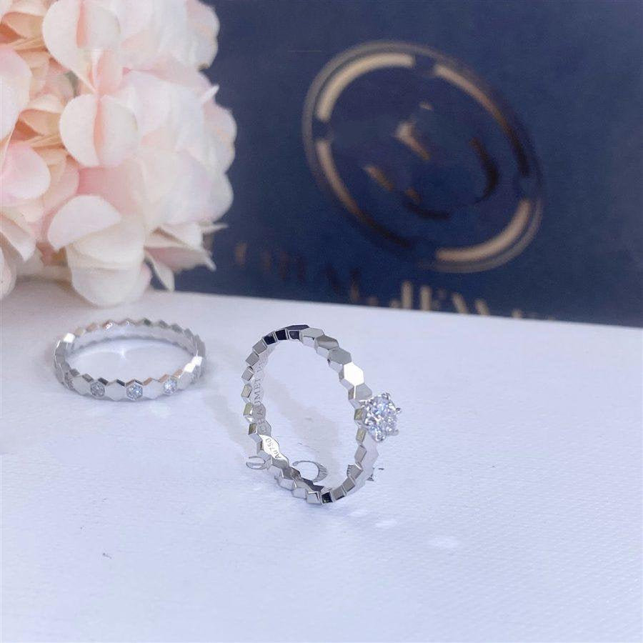 [Charm Aries Jewelry]BEE LOVE RING SILVER 1 DIAMOND