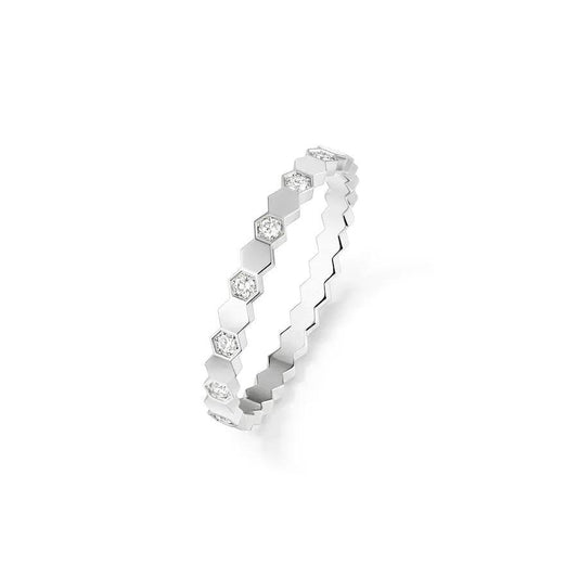 [Charm Aries Jewelry]BEE LOVE RING SILVER DIAMOND