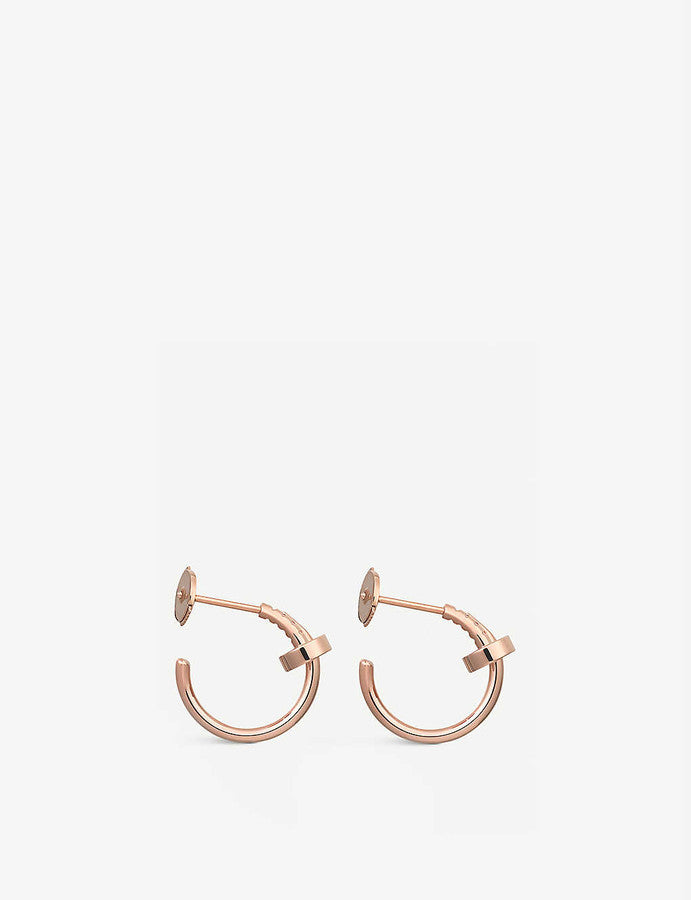 [Charm Aries Jewelry]JUSTE EARRINGS PINK GOLD