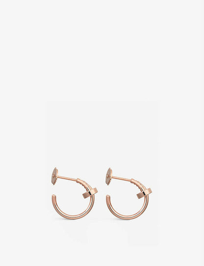 [Charm Aries Jewelry]JUSTE EARRINGS PINK GOLD