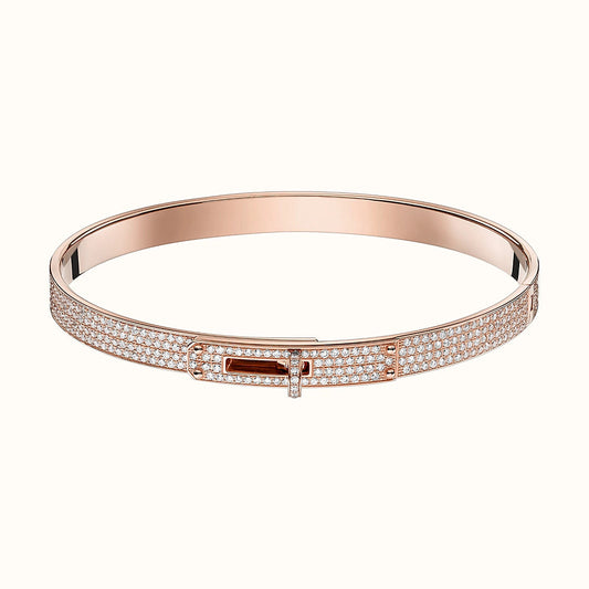 [Charm Aries Jewelry]KELLY BRACELET DIAMOND PAVED