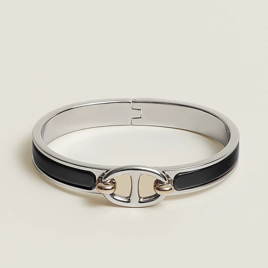 [Charm Aries Jewelry]CLIC CHAINE SILVER BRACELET