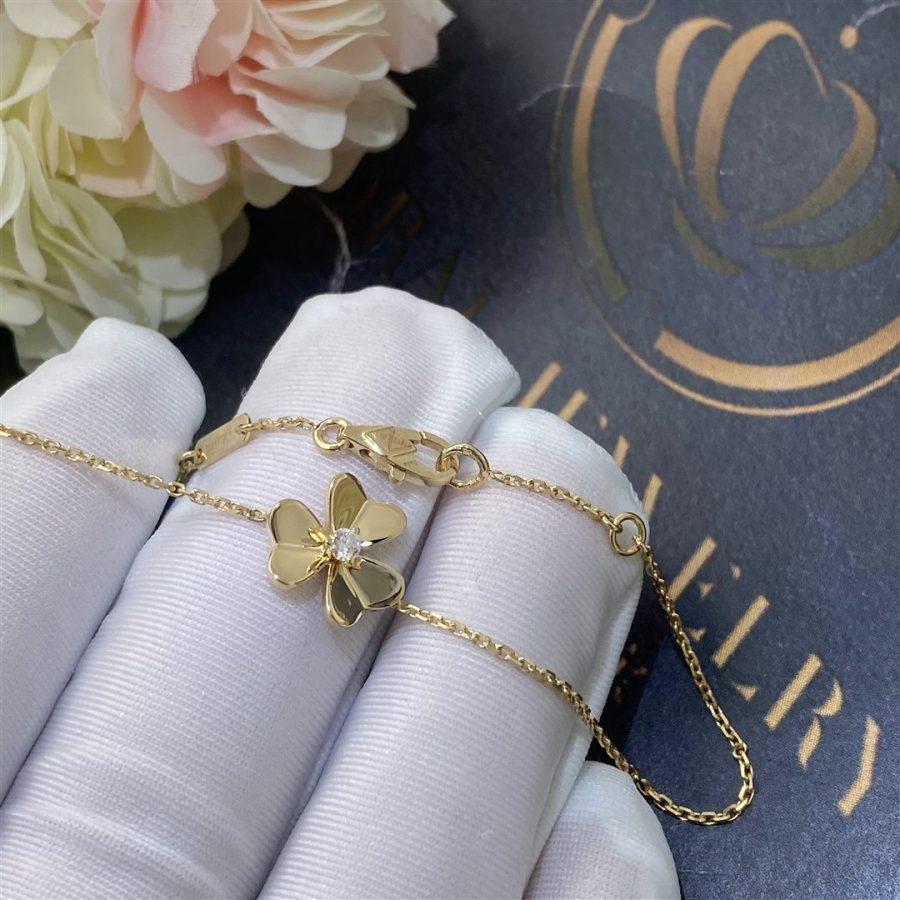 [Charm Aries Jewelry]FRIVOLE GOLD FLOWER BRACELET