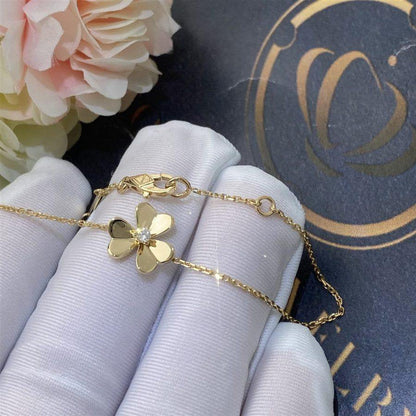 [Charm Aries Jewelry]FRIVOLE GOLD FLOWER BRACELET