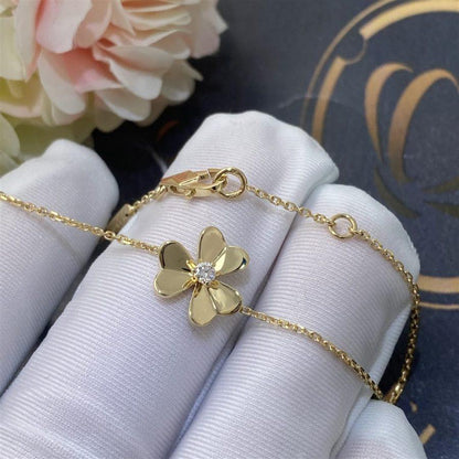 [Charm Aries Jewelry]FRIVOLE GOLD FLOWER BRACELET