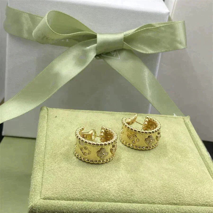 [Charm Aries Jewelry]PERLEE DIAMOND EARRINGS