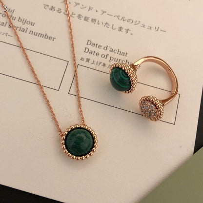 [Charm Aries Jewelry]PERLEE COULEURS DIAMOND ROSE GOLD BETWEEN THE FINGER RING
