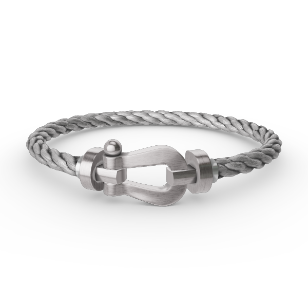 [Charm Aries Jewelry]FORCE LARGE HORSESHOE NO DIAMOND BRACELET SILVER