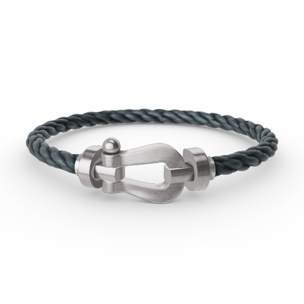 [Charm Aries Jewelry]FORCE LARGE HORSESHOE NO DIAMOND BRACELET SILVER