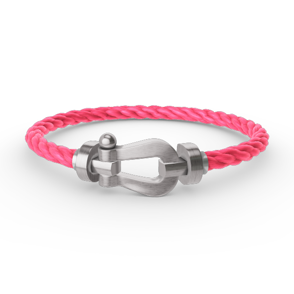 [Charm Aries Jewelry]FORCE LARGE HORSESHOE NO DIAMOND BRACELET SILVER